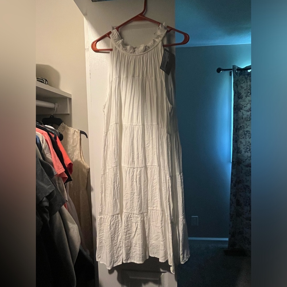 White dress